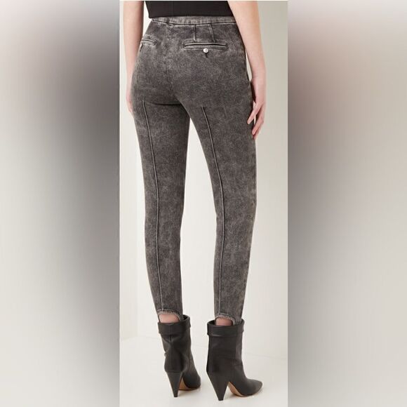 Isabel Marant Nanouli high waist stirrup skinny jeans in faded black. 38. NWT - Picture 5 of 14